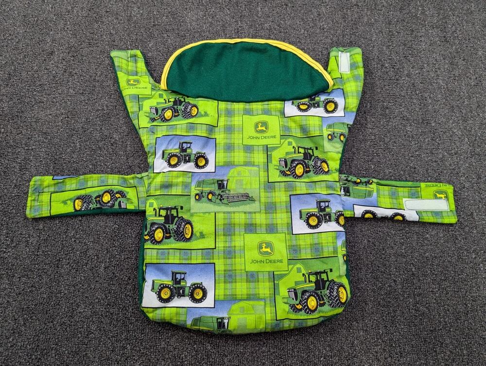 John Deere Vest for Dogs & Cats Cozy Fleece Lined Fabric Outter Small to Med